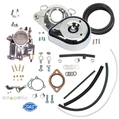 Super G Partial Carburetor Kit for 1993-99 Big Twins (without manifold and mounting hardware)