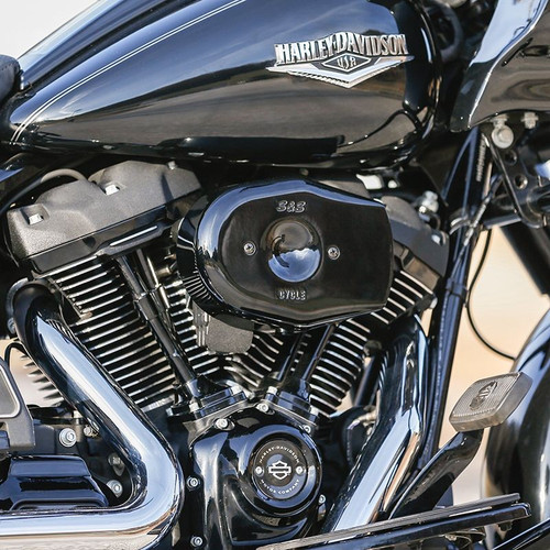 Stealth Air Cleaner Kit with Black Tribute Cover for 2017-Up HD® M8 Models