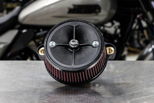 Stealth Air Cleaner Kit for 2023-2024 121 CVO M8 Touring Models , 2024 Road Glide and Street Glide