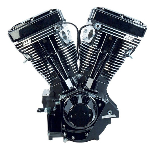 V111 Black Edition Longblock Engine for 1984-'99 HD® Models with Evolution® Engines - 585 Cams