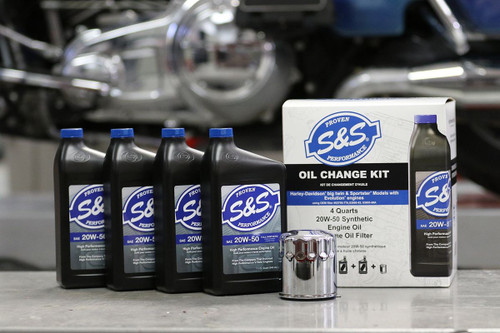Oil Change Kit for 1984-'99 HD® Big Twins and 1986-'22 Sportster® Models
