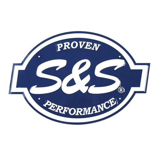 S&S® Logo Aluminum Sign - 16.5" x 11"