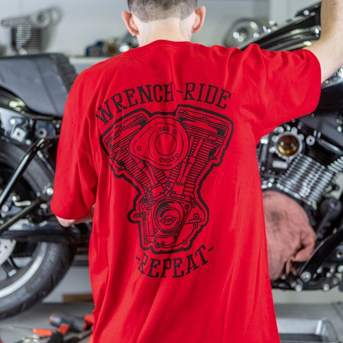 Wrench Ride Repeat EVO T-Shirt