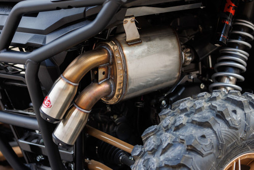 Power Tune XTO Race Only Muffler Kit for 2020-2024 Kawasaki KRX