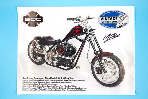 Poster, Set, Vintage Tour, Signed