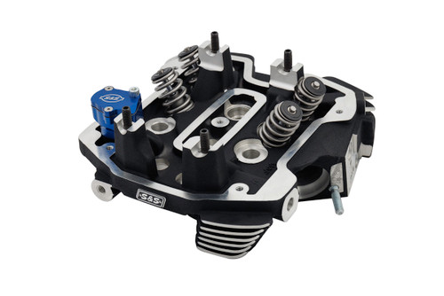 Head, Kit, Stock Bolt Pattern, .605" Steel, Water Cooled, 89cc, Black Granite, 2017-up M8