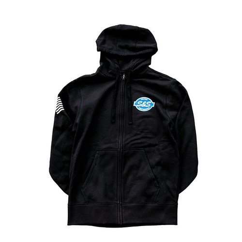 S&S Cycle® Zip-Up Logo Hoodie