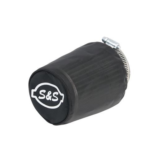 Air Filter Cover For Tapered S&S® Tuned Induction Filters - Black Nylon (Each)